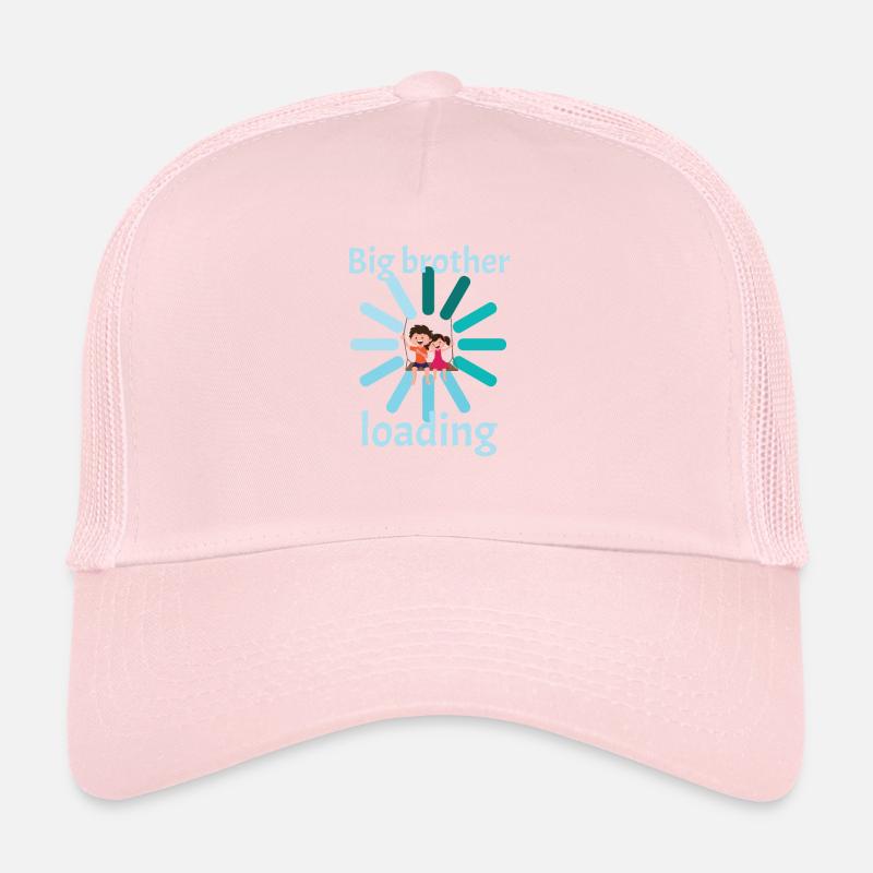 Big brother loads loading birth child Schwangersc Trucker Cap