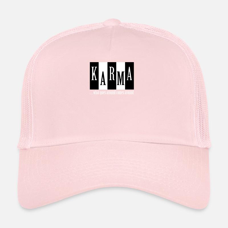 what goes around comes around Trucker Cap