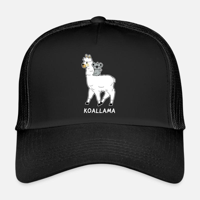 Alpagas lama Cadeau Koala Drôle Casquette trucker 