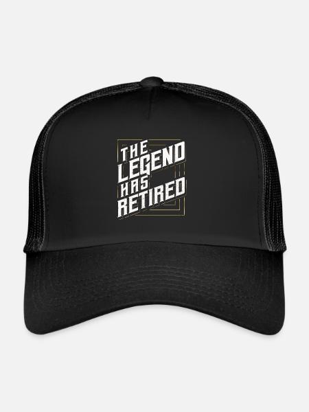Rente - Trucker Cap - Schwarz/Schwarz
