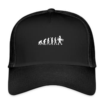 Ramoneur ramoneur cadeau ramoneur - Casquette trucker  - noir/noir - Devant