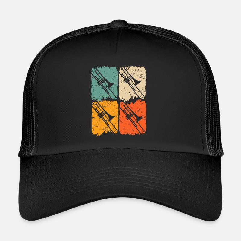 trombone Trucker Cap