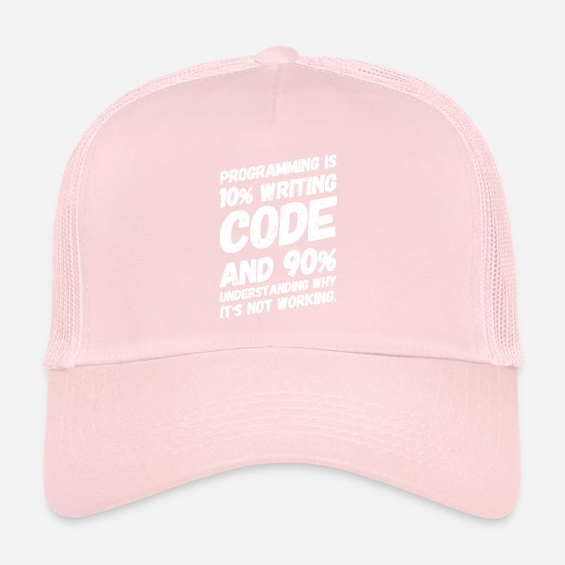 Nerd Nerdy Geek Lustige Sprüche Programmierer Trucker Cap