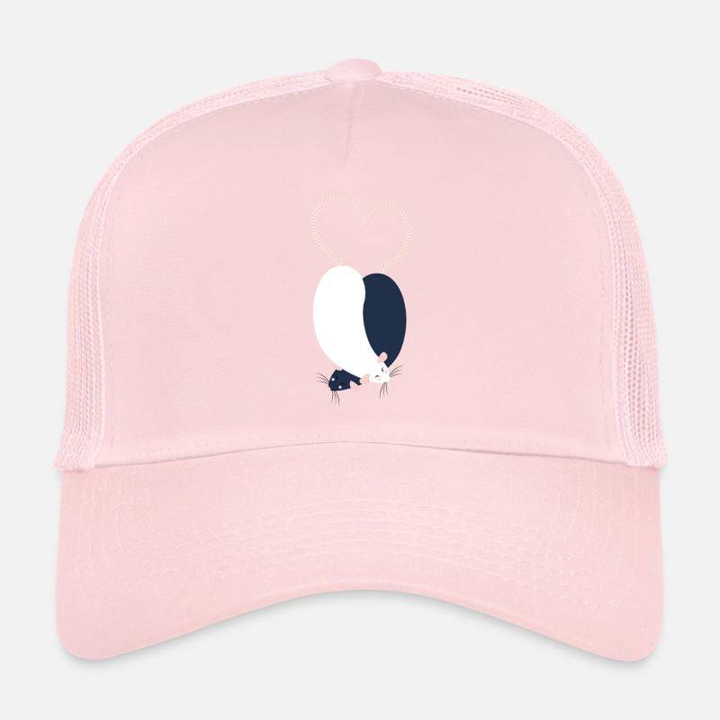 Rat lovers rat girlfriend Trucker Cap