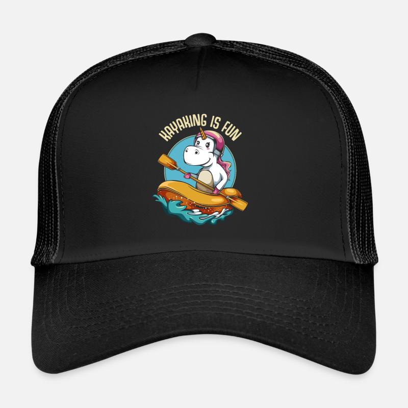 Kajak - Trucker Cap - Schwarz/Schwarz