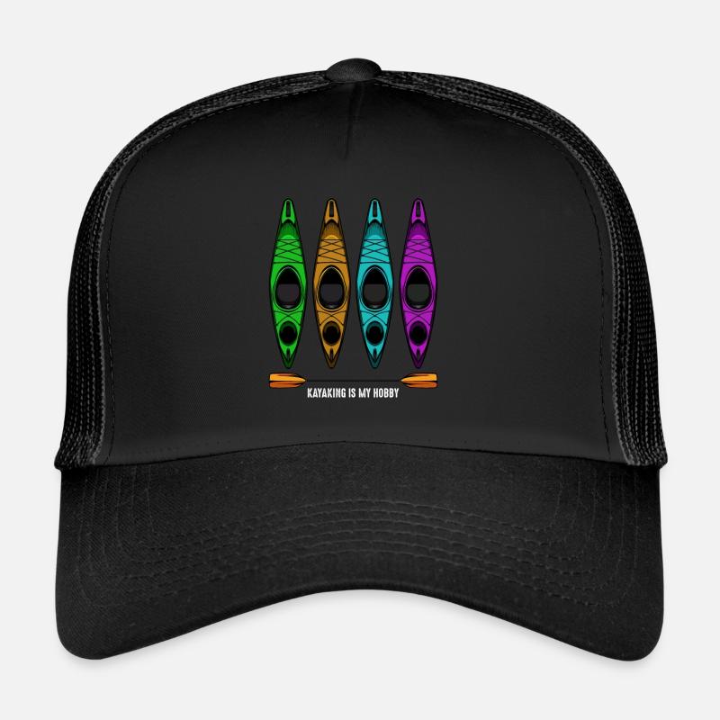 Kajak - Trucker Cap - Schwarz/Schwarz