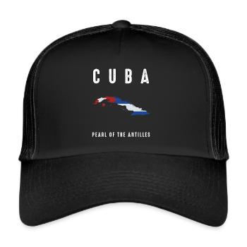 Kuba - Trucker Cap - Schwarz/Schwarz - Vorne