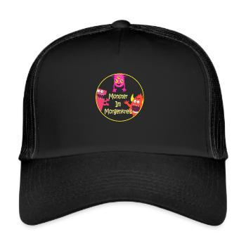 Erzieher - Trucker Cap - Schwarz/Schwarz - Vorne