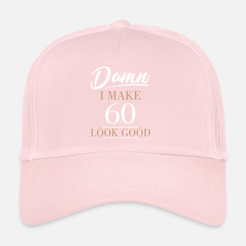 60th birthday Trucker Cap
