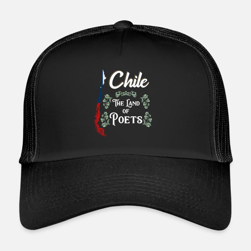 Chile - Trucker Cap - Schwarz/Schwarz