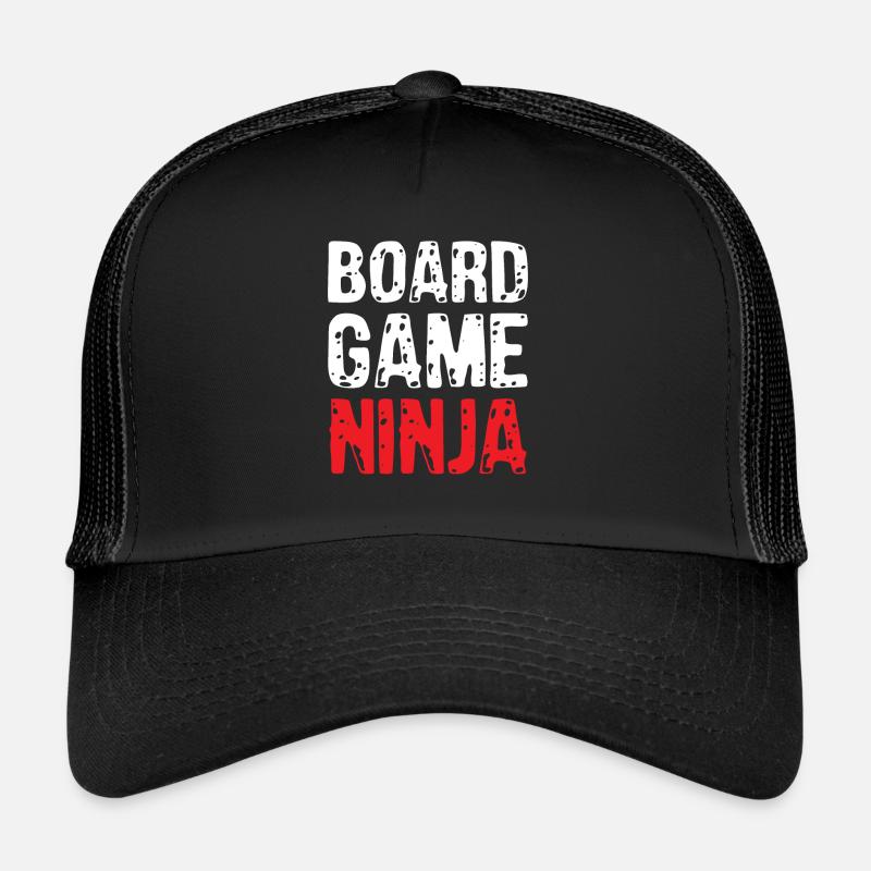 Jeu de société Ninja Boardgamer Casquette trucker 