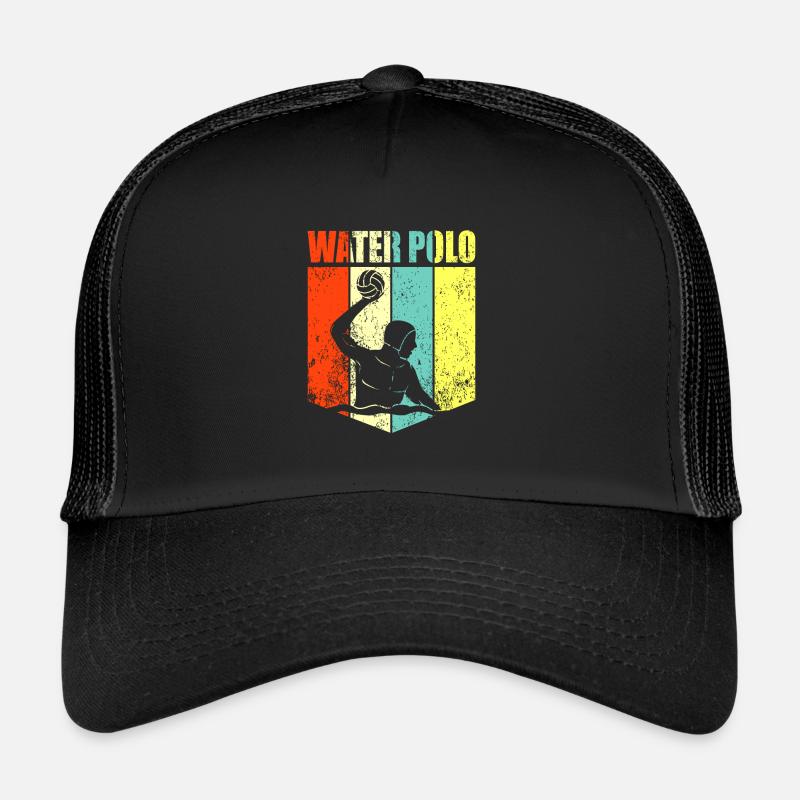 Wasserball - Trucker Cap - Schwarz/Schwarz