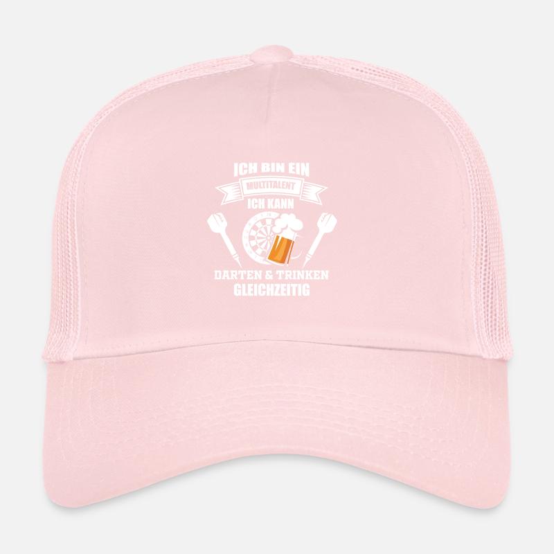 Dart Darten Bier Trinken Trucker Cap