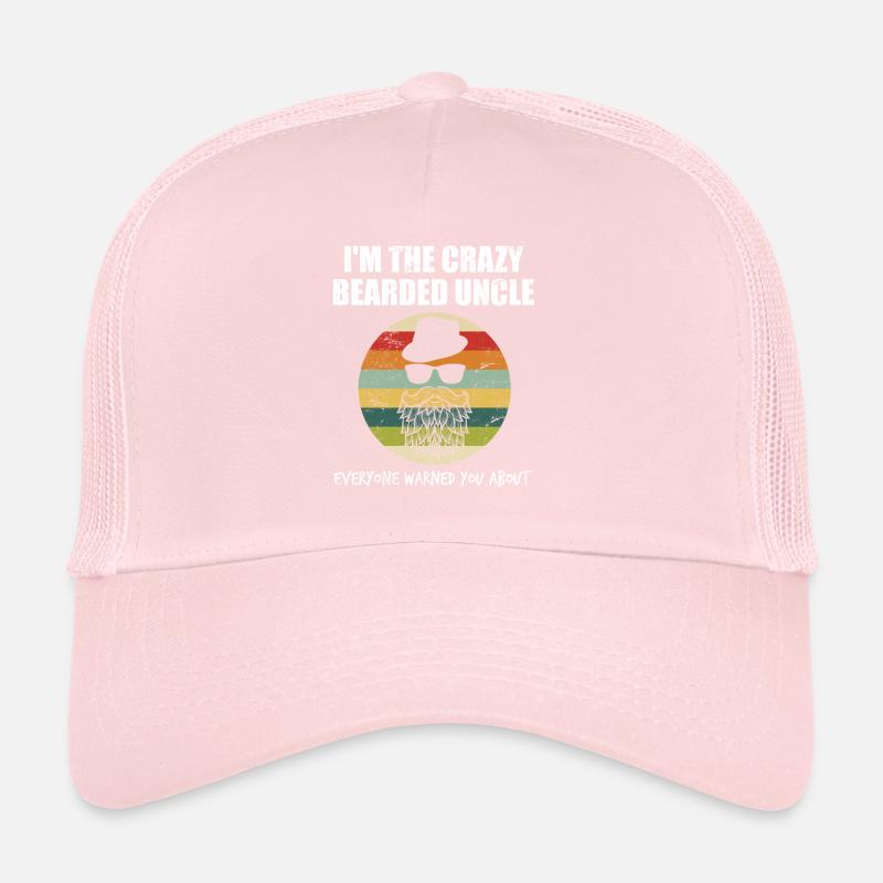 Retro - verrückter bärtiger Onkel - Cooler Onkel Trucker Cap