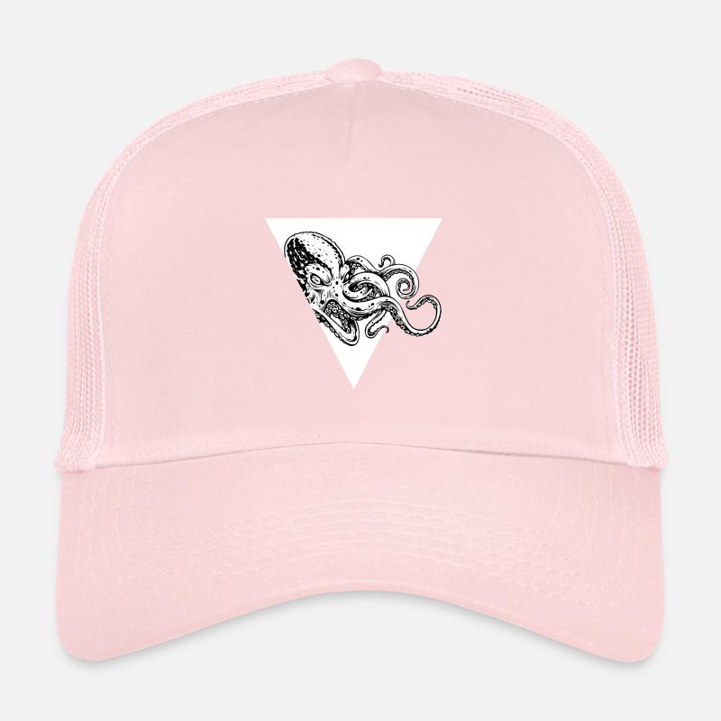 poulpe Casquette trucker 
