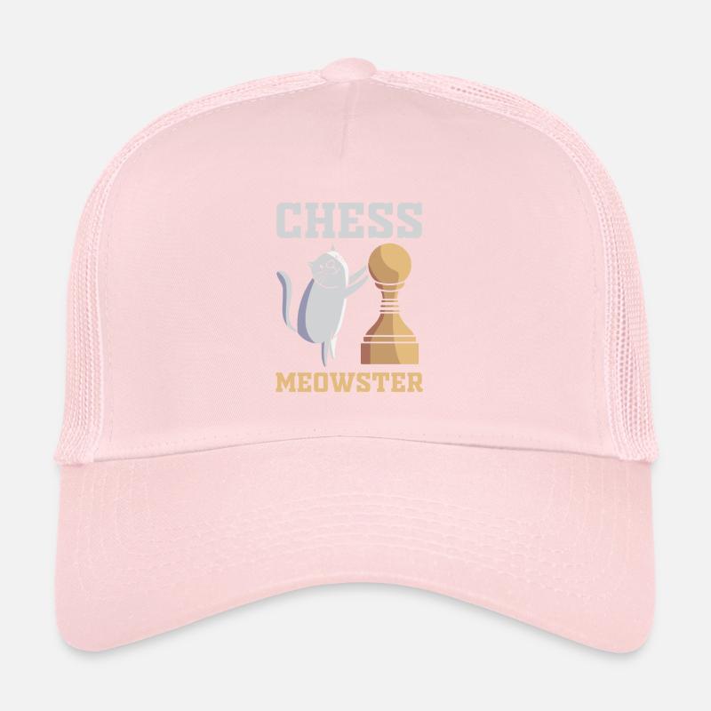 Cats Cat - Chess Meowster Chess Master Trucker Cap