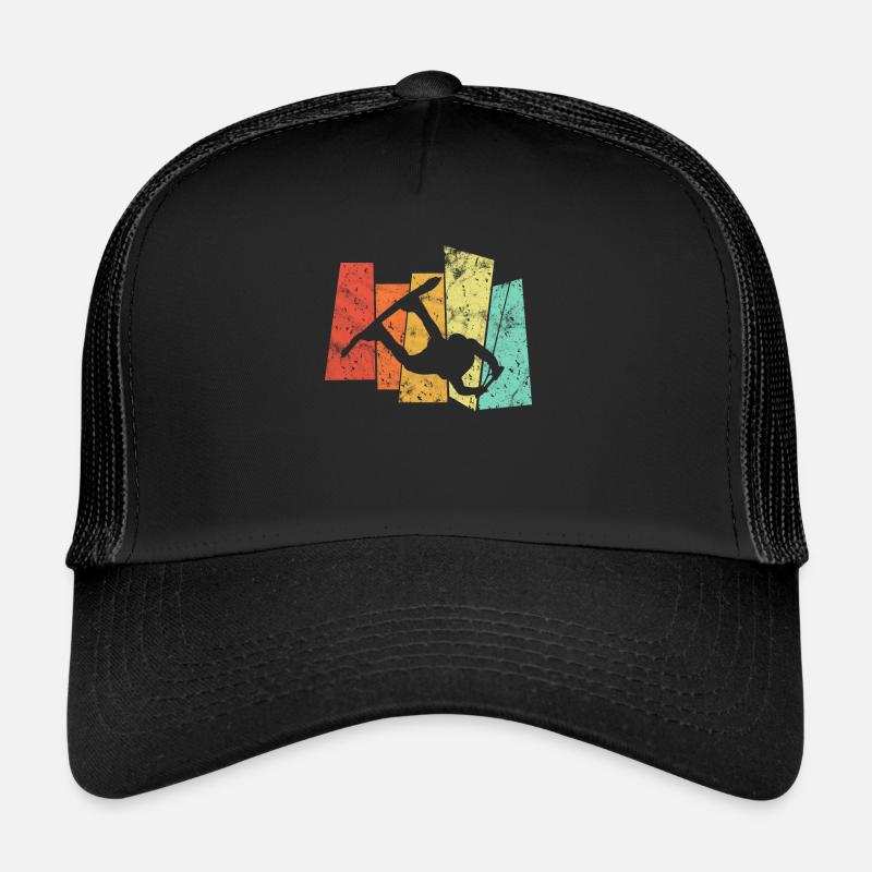 Wakeboard Premium Sport - Casquette trucker  - noir/noir