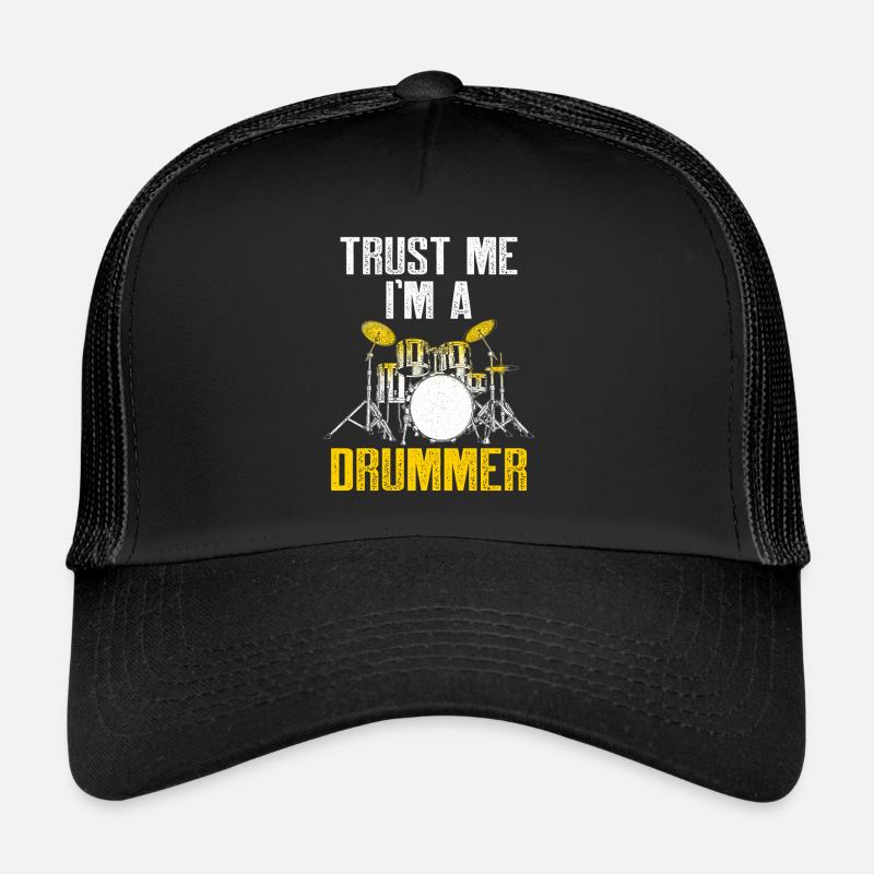 Trust me I'm a drummer Schlagzeuger Schlagzeug Trucker Cap