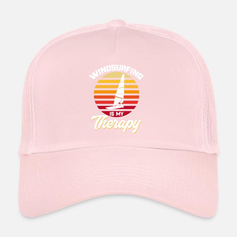 Surfer Windsurfer Windsurfen ist meine Therapie Trucker Cap