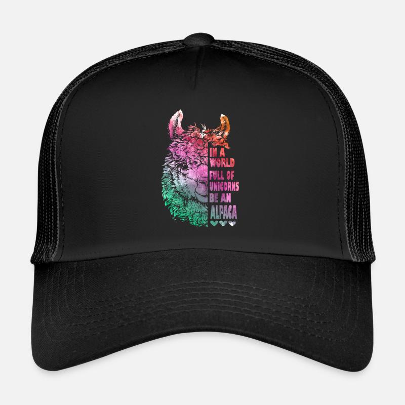 alpaga Casquette trucker 