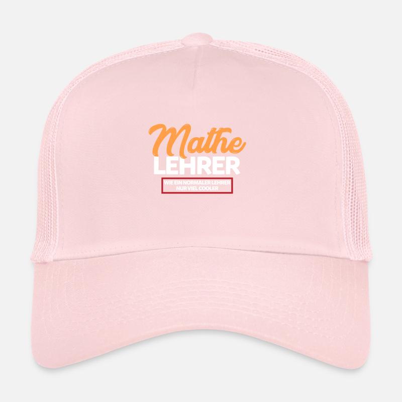 Mathematik Lehrer Mathelehrer Trucker Cap