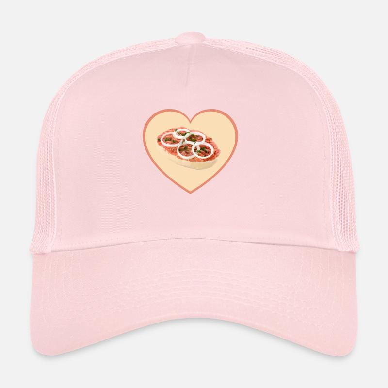 Mettbrötchen Heart Mett Hack Valentine's Day Gift Trucker Cap