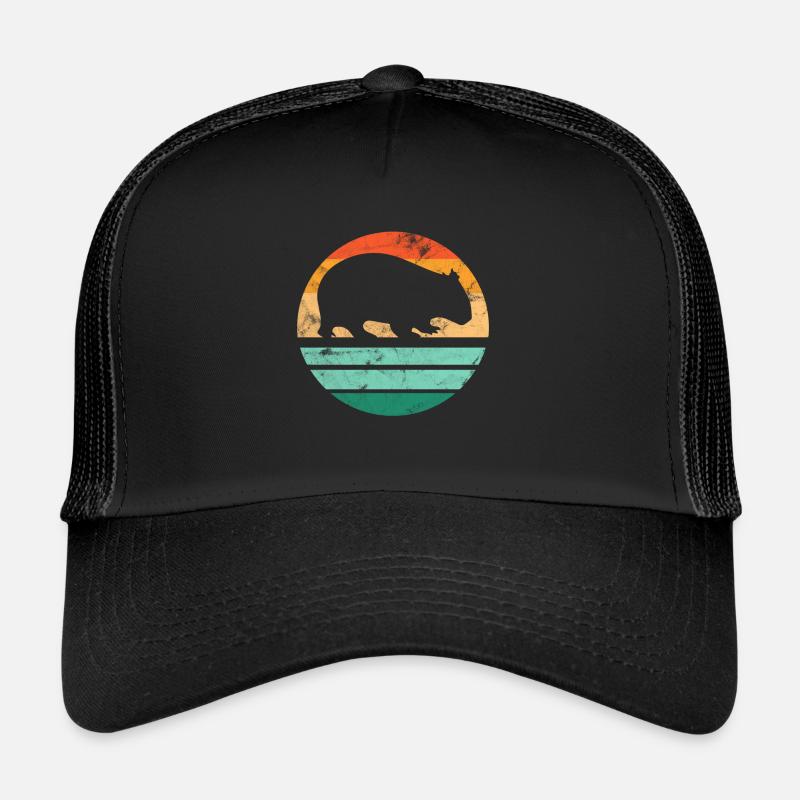 Wombats Wombats - Trucker Cap - Schwarz/Schwarz