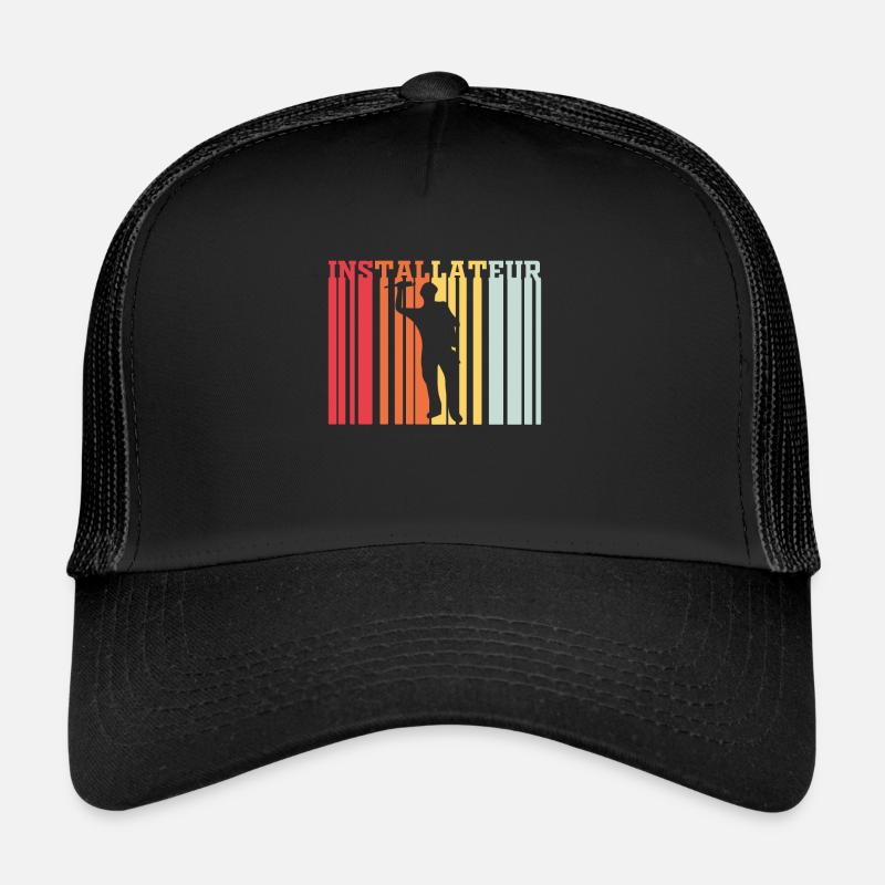 Installateur Retro Casquette trucker 