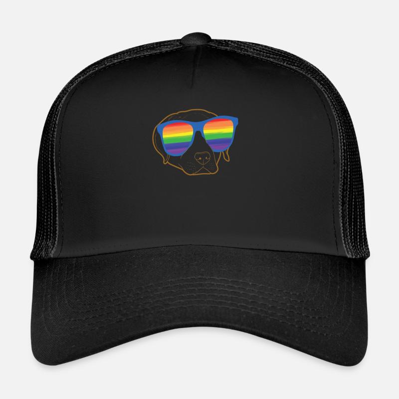 Labrador - Casquette trucker  - noir/noir