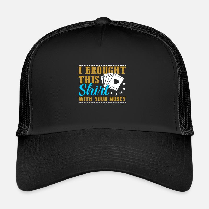 Poker Poker Cadeau Casquette trucker 