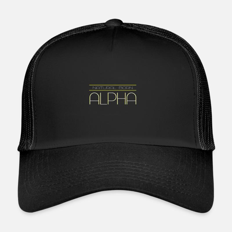 Natürliches Alpha Trucker Cap