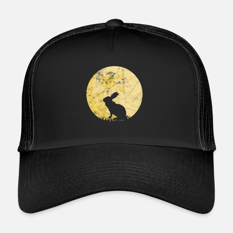 Rabbit rabbit carrot mammal Trucker Cap