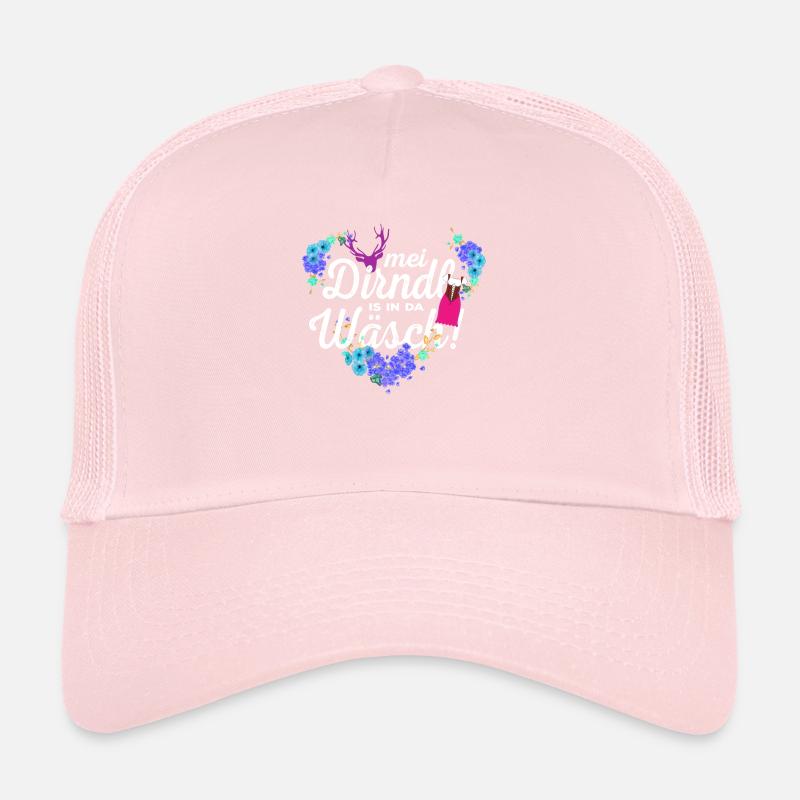 Mei Dirndl is in da Wäsch Dirndlersatz Trucker Cap