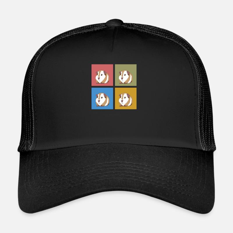 Guinea pig - Trucker Cap - black/black