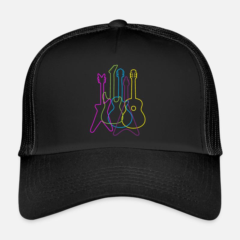 guitare Casquette trucker 