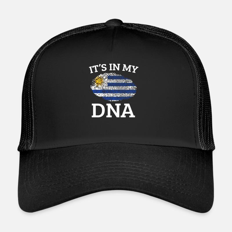 Uruguay - Trucker Cap - black/black