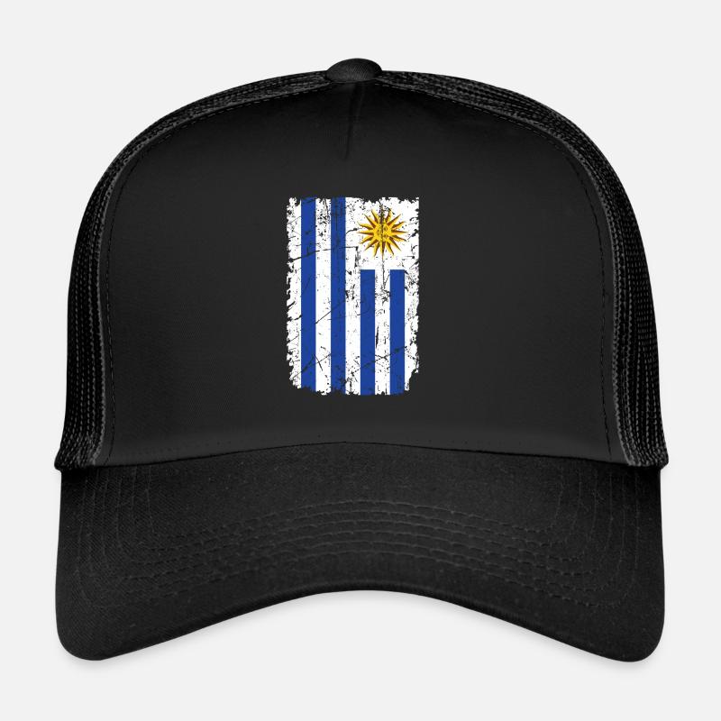 Uruguay - Trucker Cap - black/black