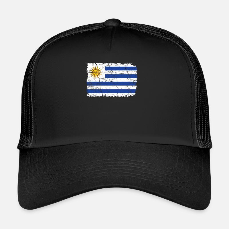 Uruguay - Trucker Cap - black/black