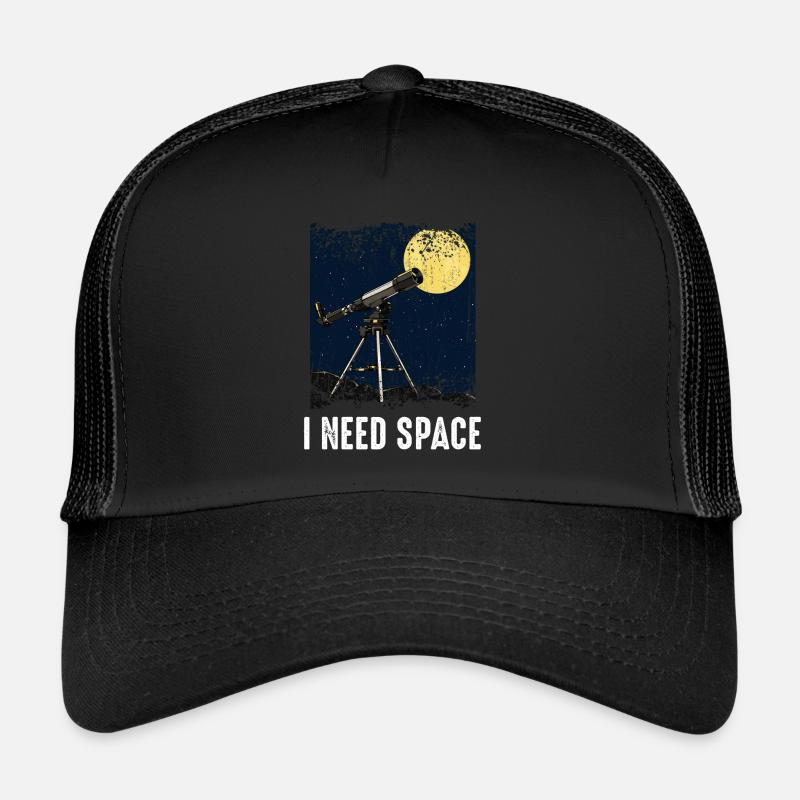 astronomy - Trucker Cap - black/black