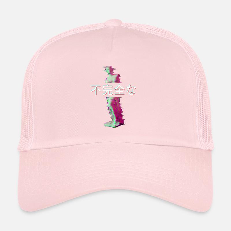 Aestheus Dampf Welle Dinosaurier TRex Trucker Cap