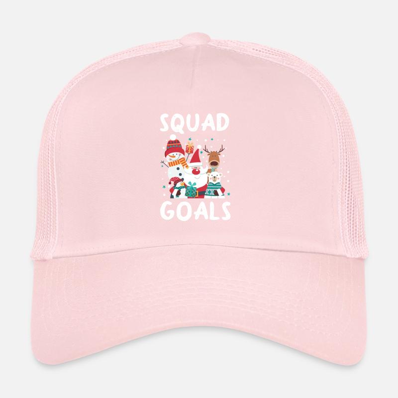 Noël Squad Goals Casquette trucker 