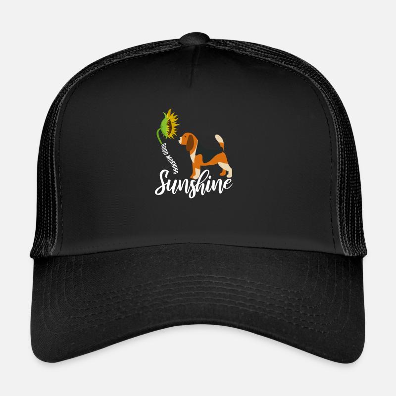 beagle - Trucker-caps - svart/svart