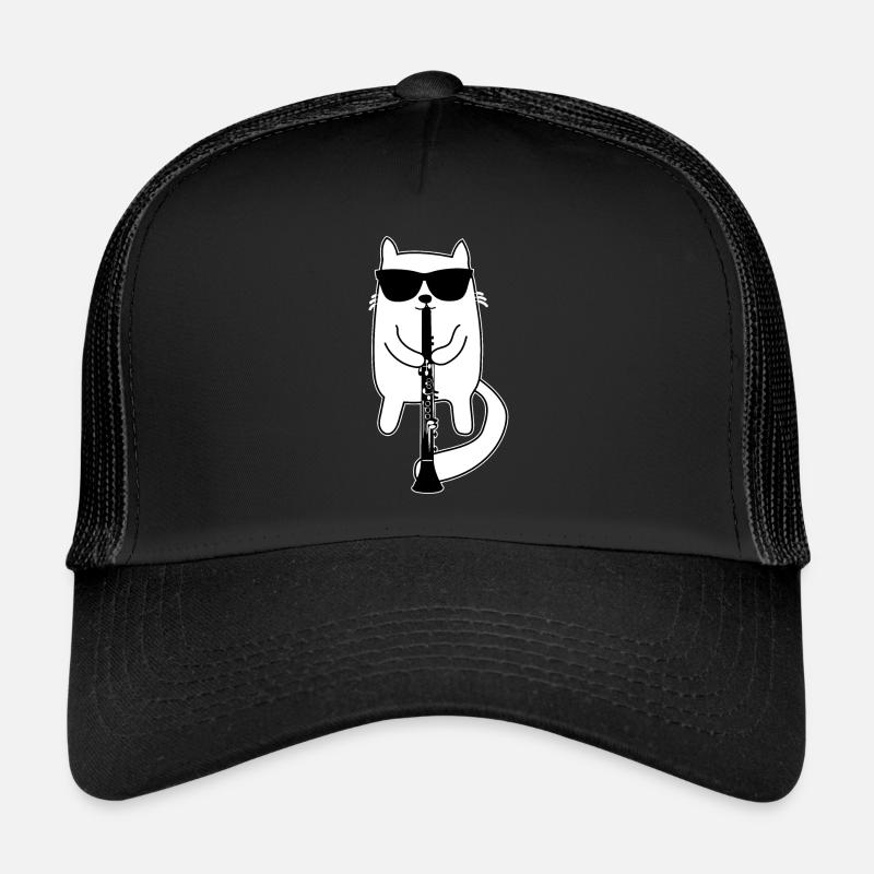 clarinet - Trucker Cap - black/black