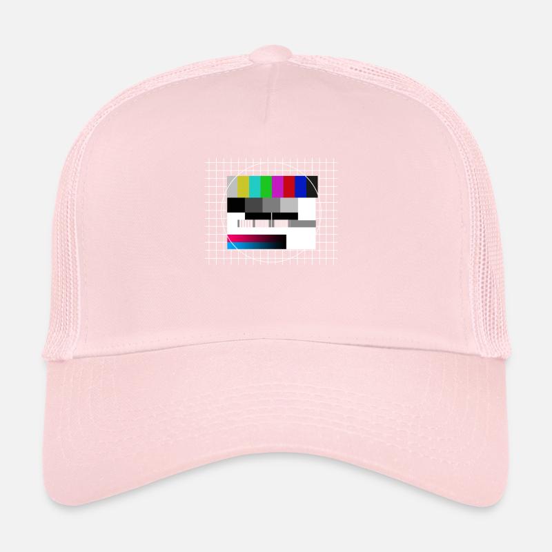 Testbild Retro 80er Jahre Kostüm Trucker Cap
