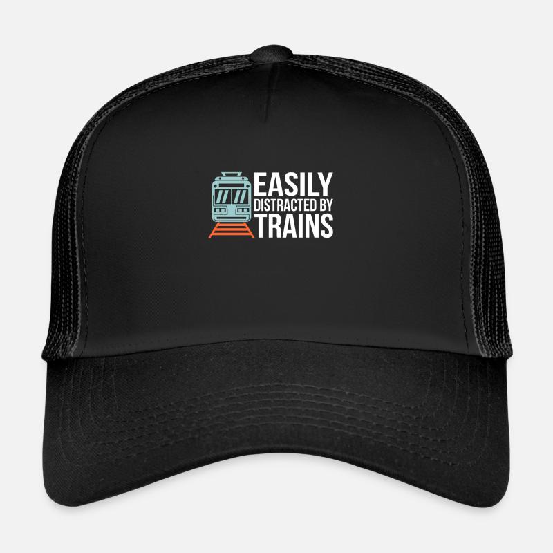 Train trains train modèle Casquette trucker 