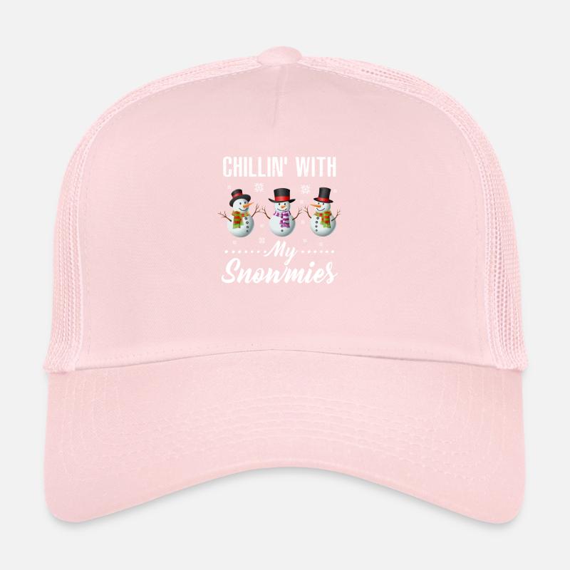 Chillin' with my snowmies Trucker Cap