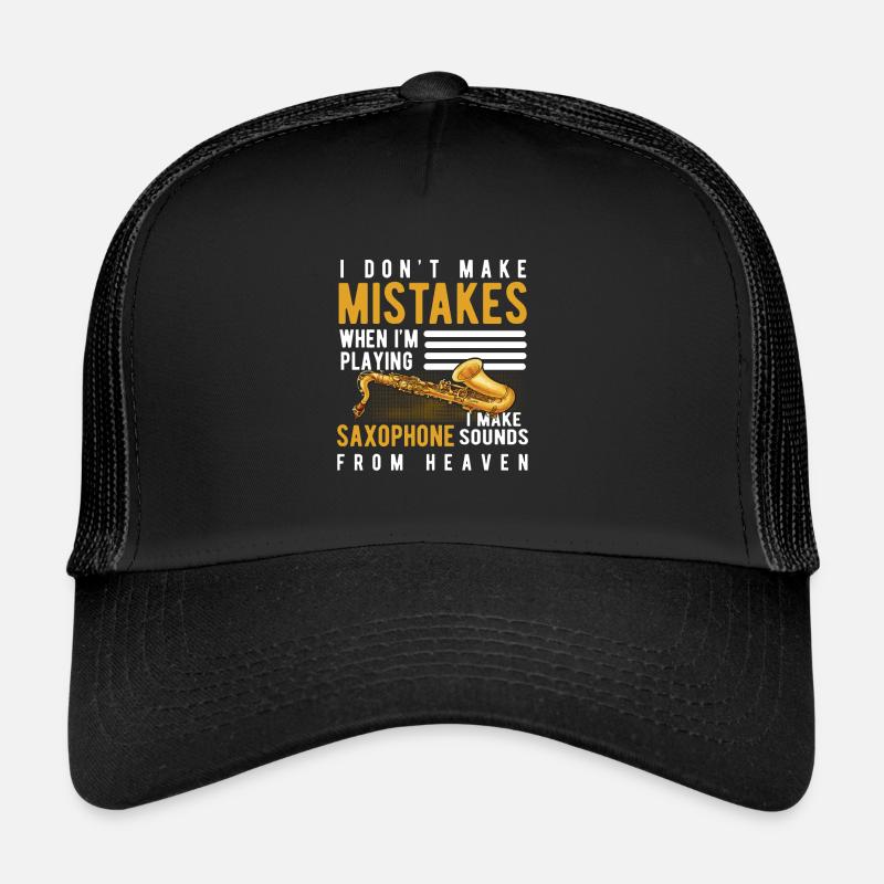 Saxophone - Trucker Cap - black/black
