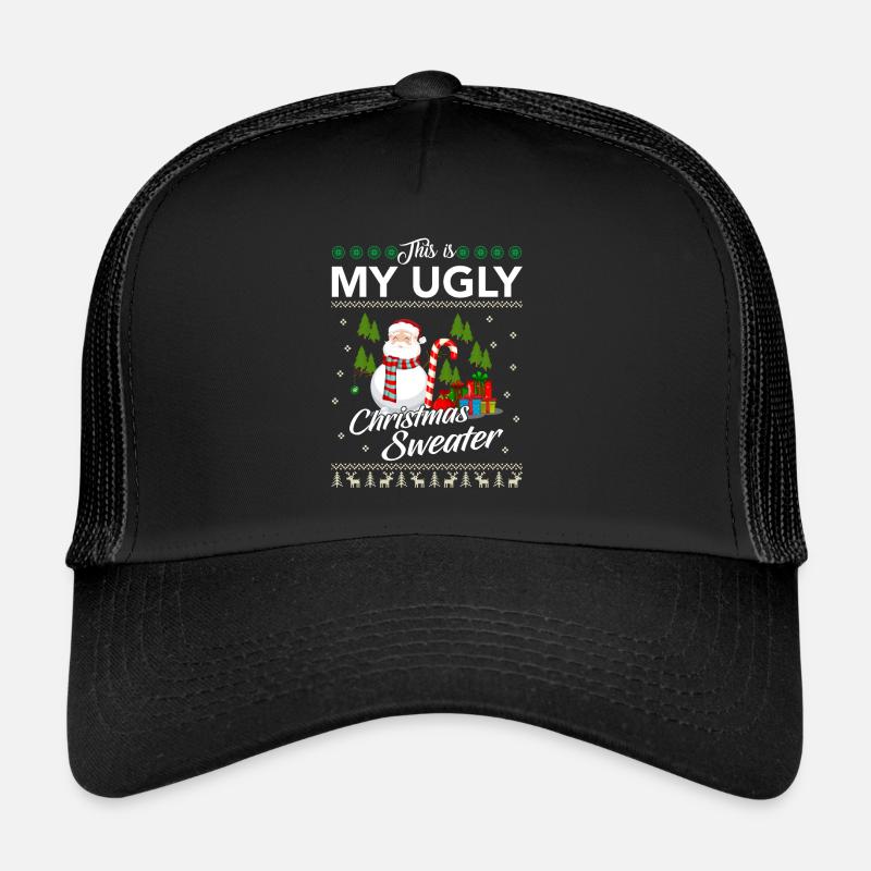 Noël moche Noël Casquette trucker 