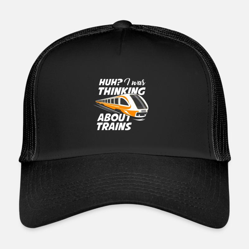 Train trains train modèle Casquette trucker 