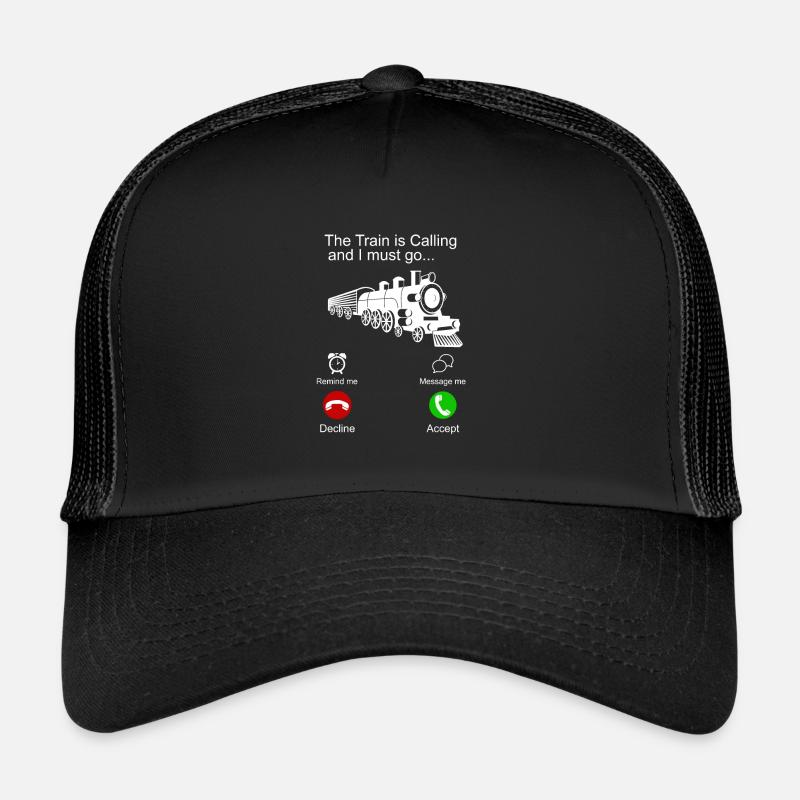 Train trains train modèle Casquette trucker 